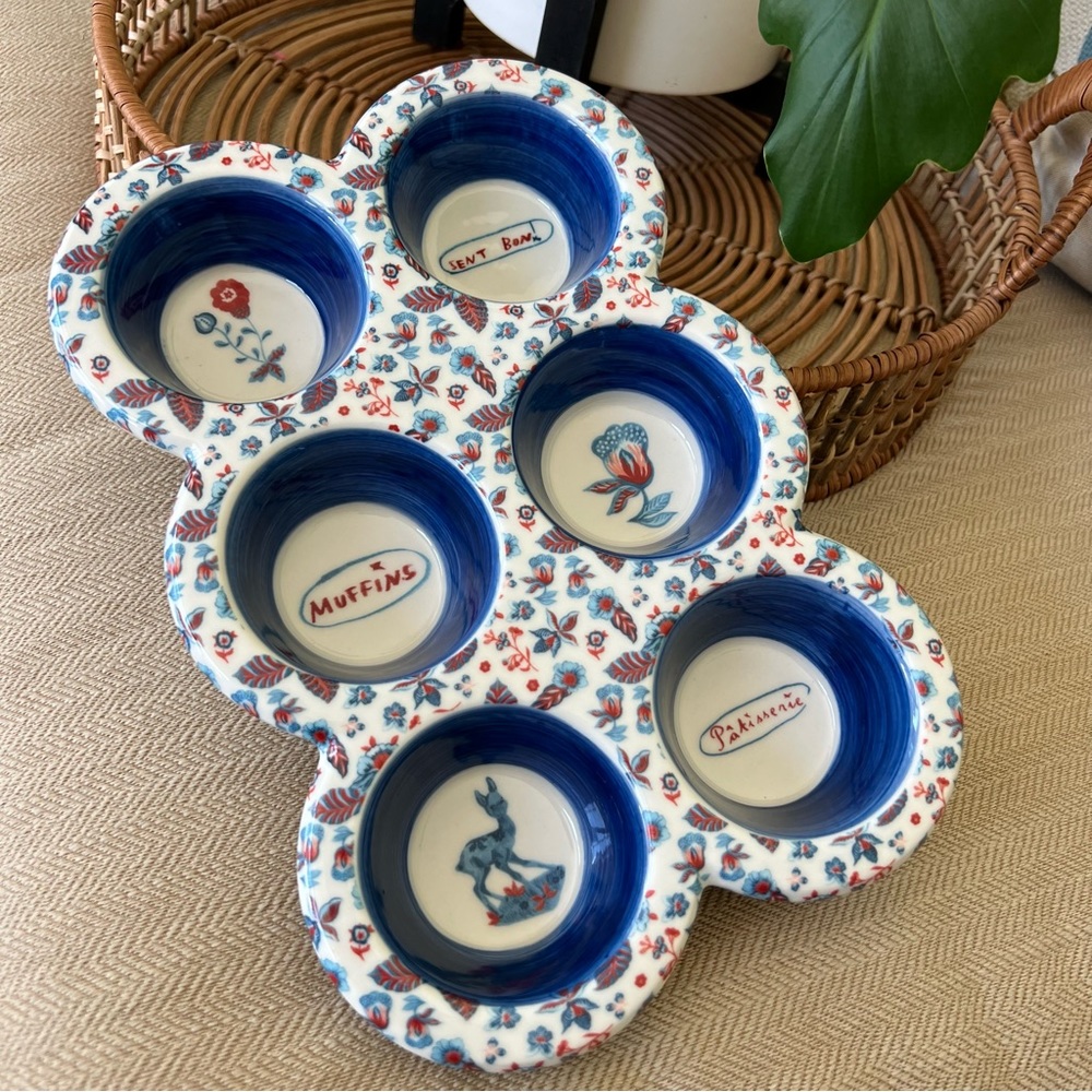 Bibelot Muffin Pan by Nathalie Lete for Anthropolgie